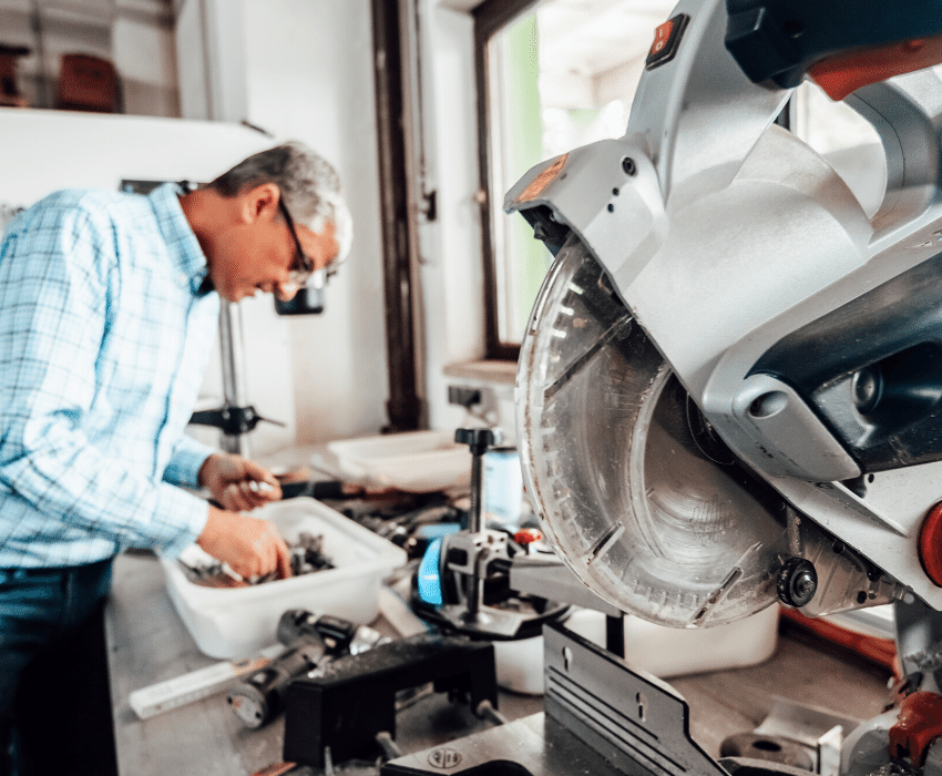 The makerspace and machinery at MotionLab.Berlin.