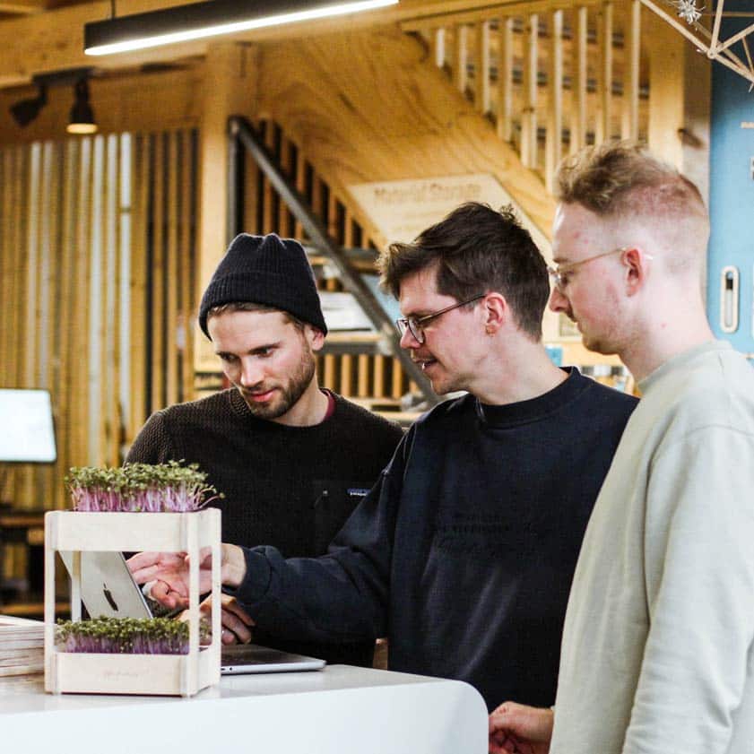 This is WinGrow with there vertical farm.