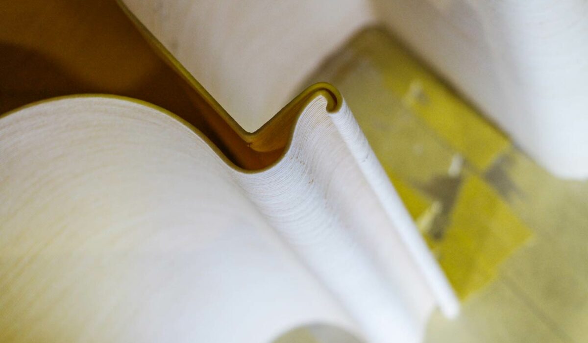 The 3d printed camper van interior.