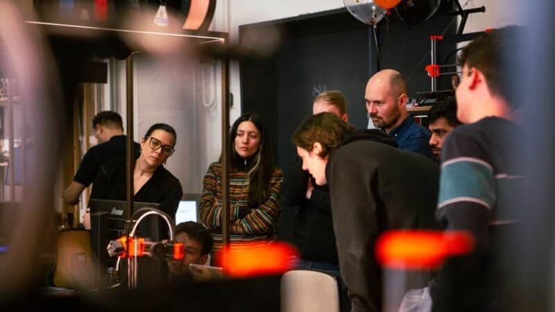 The first workshop in our brand new Prusa 3D Hub.