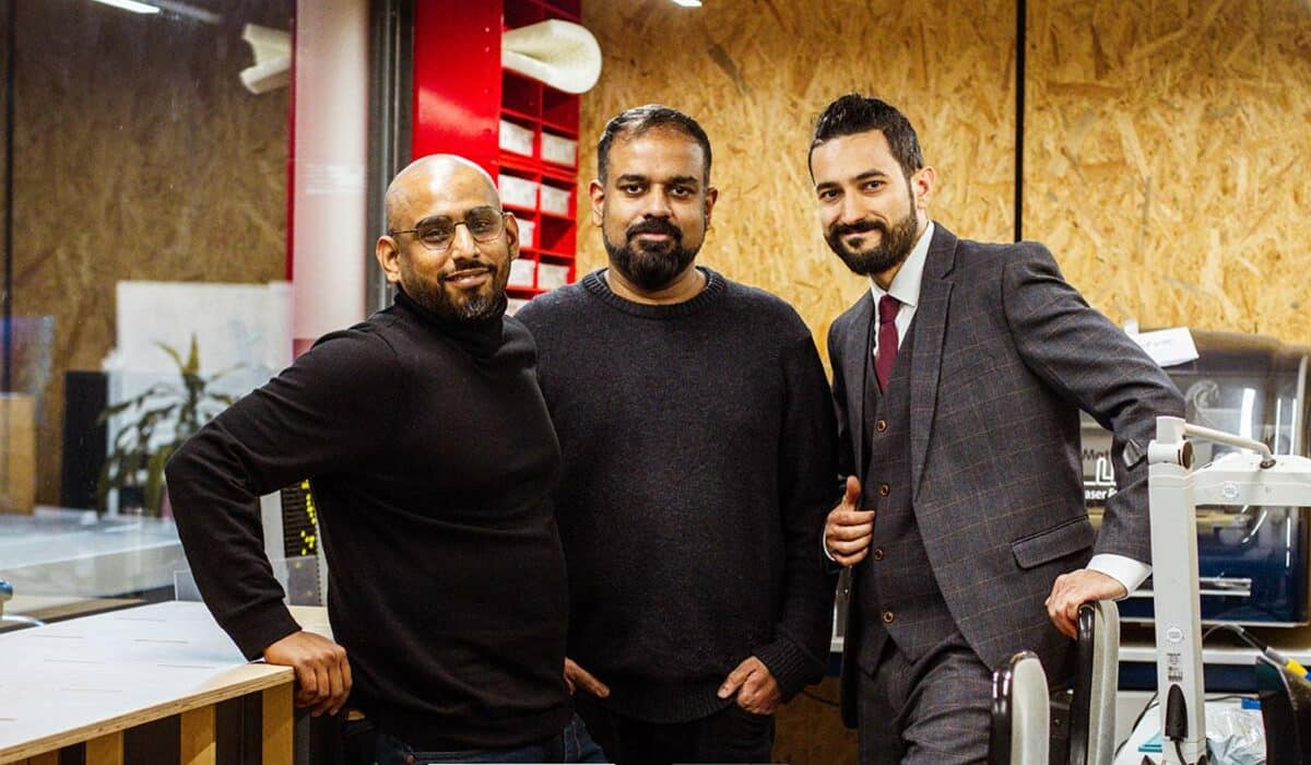 This is the team of NanoMatter, one of the startups out of batch 3 of our MotionLab.Berlin Startup accelerator program Hardtech Innovation.