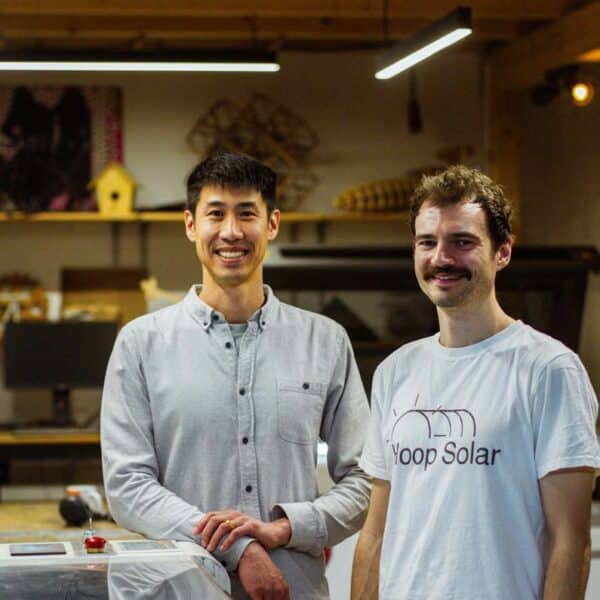 This is Hoop Solar, one of the startups out of batch 3 of our MotionLab.Berlin Startup accelerator program Hardtech Innovation who are working on a energy efficient and smart farming solution for greenhouses.