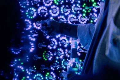 Kunstinstallation - Lichter