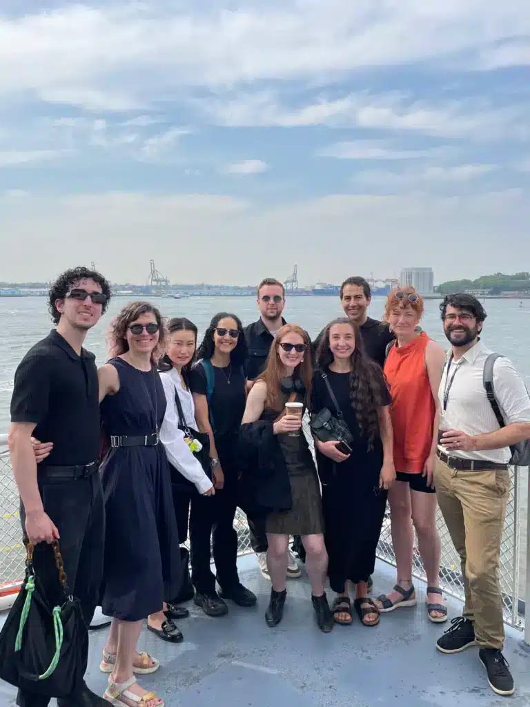 Delegationsreise New York - Gruppenfoto von Startup-Gründern