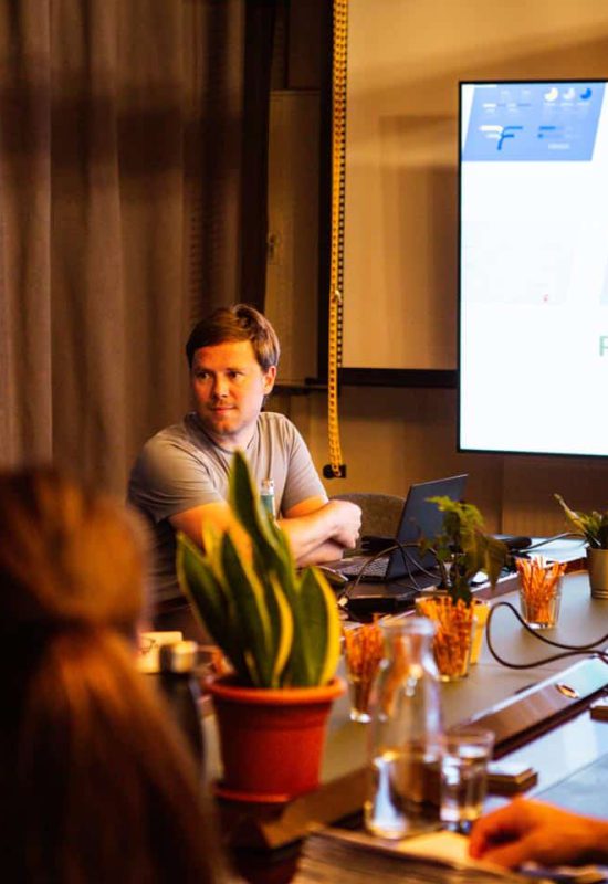 This is the startup investment expert Arnas Bräutigam.